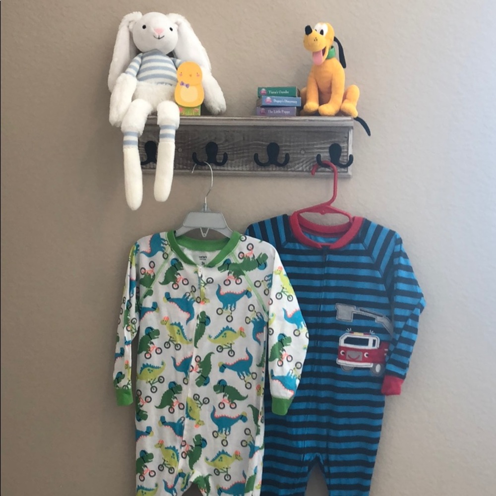 3T Set of Footed Pajamas